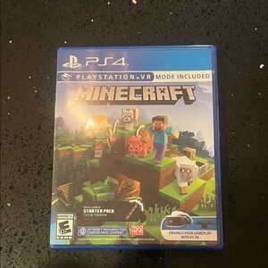 Minecraft for PlayStation 4 - Blue Case